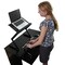 Uncaged Ergonomics Workez Standing Desk Ergonomic Sit Stand Up Converter Riser For Laptop WESDB - alternate 3